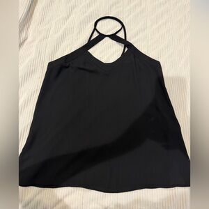 Express Black Strappy Halter top